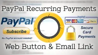 PayPal Secure Recurring Debit Card Payments Set Up