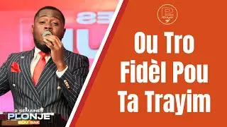Moment D'Adoration | Ou Tro Fidèl Pou Ta Trayim | Past. Jamar Joseph