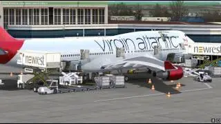 [FSX]Ground Services X PMDG747/400 LFML Comment Ca Marche