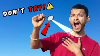 Can a magnifying glass burn a person? 😱 | Shocking Results