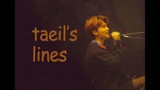 every nct mv but it's only taeil's lines