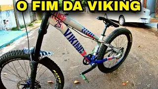 👽 VIKING X TUFF 25 PARA DOWNHILL A SERIE DESSA R&Iacute;GIDA DE DH CHEGOU AO FIM ! 👽