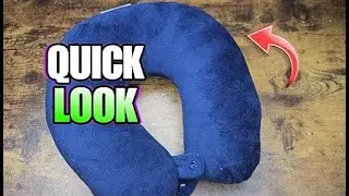 Brookstone Memory Foam Travel Neck Pillow | Trendroid Reviews