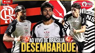 AO VIVO 🔴 DESEMBARQUE DO CORINTHIANS EM BRASÍLIA PARA A GRANDE FINAL SUPERCOPA REI