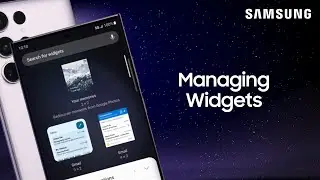 Как добавлять, удалять и редактировать виджеты на телефоне Galaxy | Samsung US