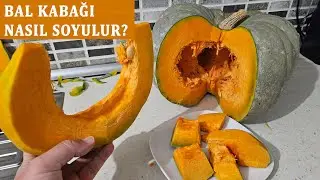 Bal kabağı nasıl kesilir ve soyulur