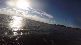 Zwrot na kitesurfingu