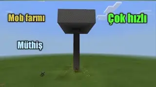 Minecraft mob farmı yapımı (&ccedil;ok verimli)