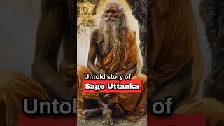 Story of Sage Uttanka #trending #shorts #sages