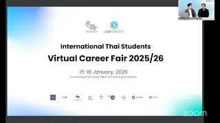 Free Webinar: International Thai Student Virtual Career Fair 2026