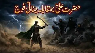 Hazrat Ali (A.S) Bamuqabla JINAATI FAUJ | Hazrat Ali (A.S) Ka Waqia | Islamic  Stories Urdu/Hindi