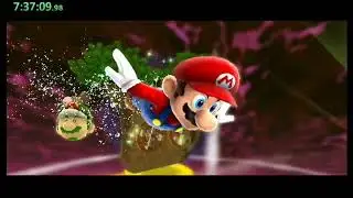 Super Mario Galaxy 2 - 120 Star Race vs. Team BAW Part 4 [Wii U]