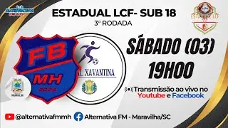 Munic&iacute;pio de Maravilha/ACEMA/SEJL/FBMH x Futsal Xavantina - 3&ordf; RODADA LCF - SUB 18