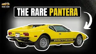 De Tomaso Pantera: The Ferrari Killer You Never Knew Existed | The Rare V8 Monster