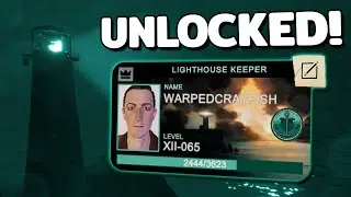 FINALLY Unlocking the Lighthouse Keeper ID Badge in Phasmophobia!