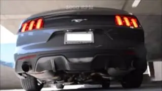 Mustang ecoboost stock vs Roush exhaust