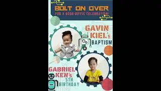 Robot Theme Birthday Video Invitation | Robot Animated Birthday Invitation | Robot Birthday Party