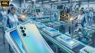 Inside Oppo Futuristic Factory Building Massive Amount of Smartphones - Production Line Factory