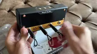 Guitar Amp Key Holder for Wall Mount. Looks like a Marshall