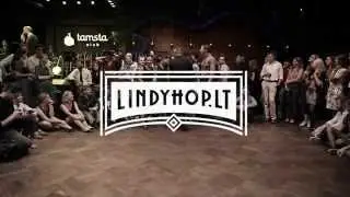 Lindyhop.lt club teachers' dance presentation