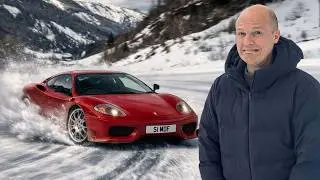 Driving My Challenge Stradale On Ice!