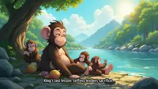 🐵 The Monkey King &ndash; A Jataka Tale for Kids 🏰 #indainshorts #indian #jadkatales#Buddhist Folktales