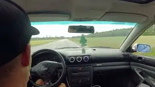 ~600hp Audi A4 B5 1.8TQ TB60-03 Billet 100-200 dragy (from 3rd gear)