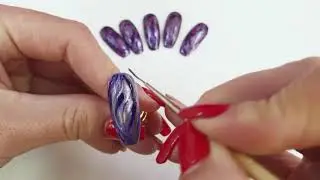 CALGEL NAIL ART PRO - CALGEL METALLIC MARBLE NAILS