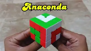 Anaconda Pattern on a Rubik's Cube | Easy Tutorial by Cubing World