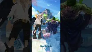 S-Hawk vs One Piece Swordsmen || #whoisstrongest #zoro #mihawk #shanks #onepiece #shorts