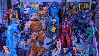 Marvel Legends X-Men AOA Age of Apocalypse collection display