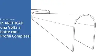 Come creare in ARCHICAD una Volta a botte con i Profili Complessi
