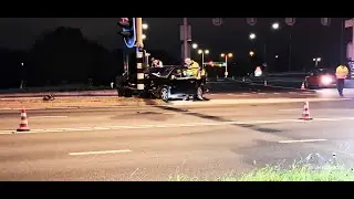 Ernstig ongeval Oranje Nassausingel-Oostkanaalweg #112 #alphenaandenrijn