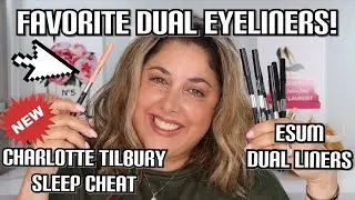 NEW Charlotte Tilbury Sleep Cheat Liner Duo AND Esum Dual Eye Pencils, Too!