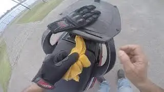 Testando Gopro Hero 4 com microfone Pato Motos.