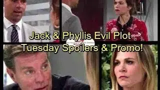 The Young and the Restless Spoilers Tuesday August 8 &ndash; Phyllis and Jack&rsquo;s Secret Partnership