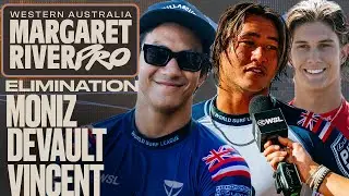 Seth Moniz, Imai deVault, Winter Vincent | Western Australia Margaret River Pro 2025 - Elimination