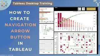 How to create a Navigation arrow button in Tableau Dashboard