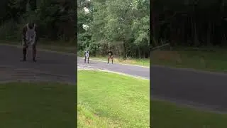 When you&rsquo;re too old to be foot racing with no shoes on in the street!!!