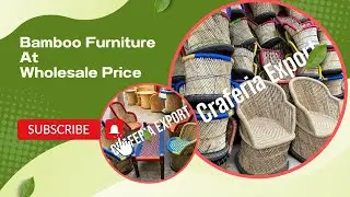 Bamboo Restaurant/Hotel/Bar/Outdoor And Garden Chairs Table On Best Price Available #wholesaleprice