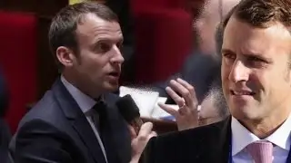 Emmanuel Macron, candidat &agrave; l'&eacute;lection pr&eacute;sidentielle