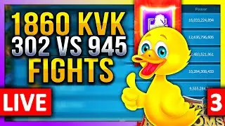 1860 KVK: 1302 vs 1945 🔥 LIVE! 🔴 #C11345 #3