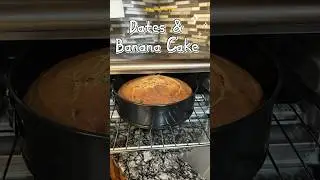 Date and Banana Cake | How To Make Sugar Free Cake |#youtubeshorts #shorts #shortsfeed #short #food