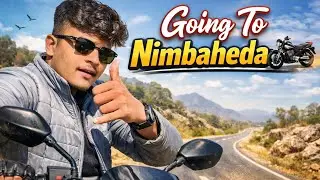 Going To Nimbaheda...🏍️ / Nani comedy + Shani Maharaj Darshan 🙏👍✅ 