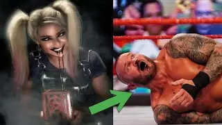 Alexa Bliss Uses Her Dark Magic To Play Mind Games With Randy Orton On RAW - Randy Coughing Blood