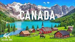 Canada 4K | Pristine National Parks, Soft Mountain Light & Harmonious Nature