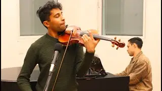 Chovendo Na Roseira (Jobim) - Violin & Piano - Recorded at Carnegie Hall