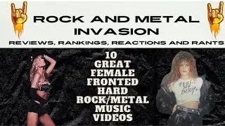 10 Great Female Fronted Hard Rock/Metal Music Videos