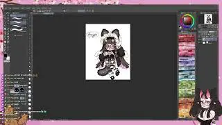 Caby draws cute anime ladies!