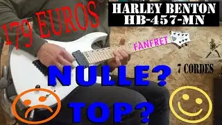 Test Harley Benton R457MN WH Fanfret